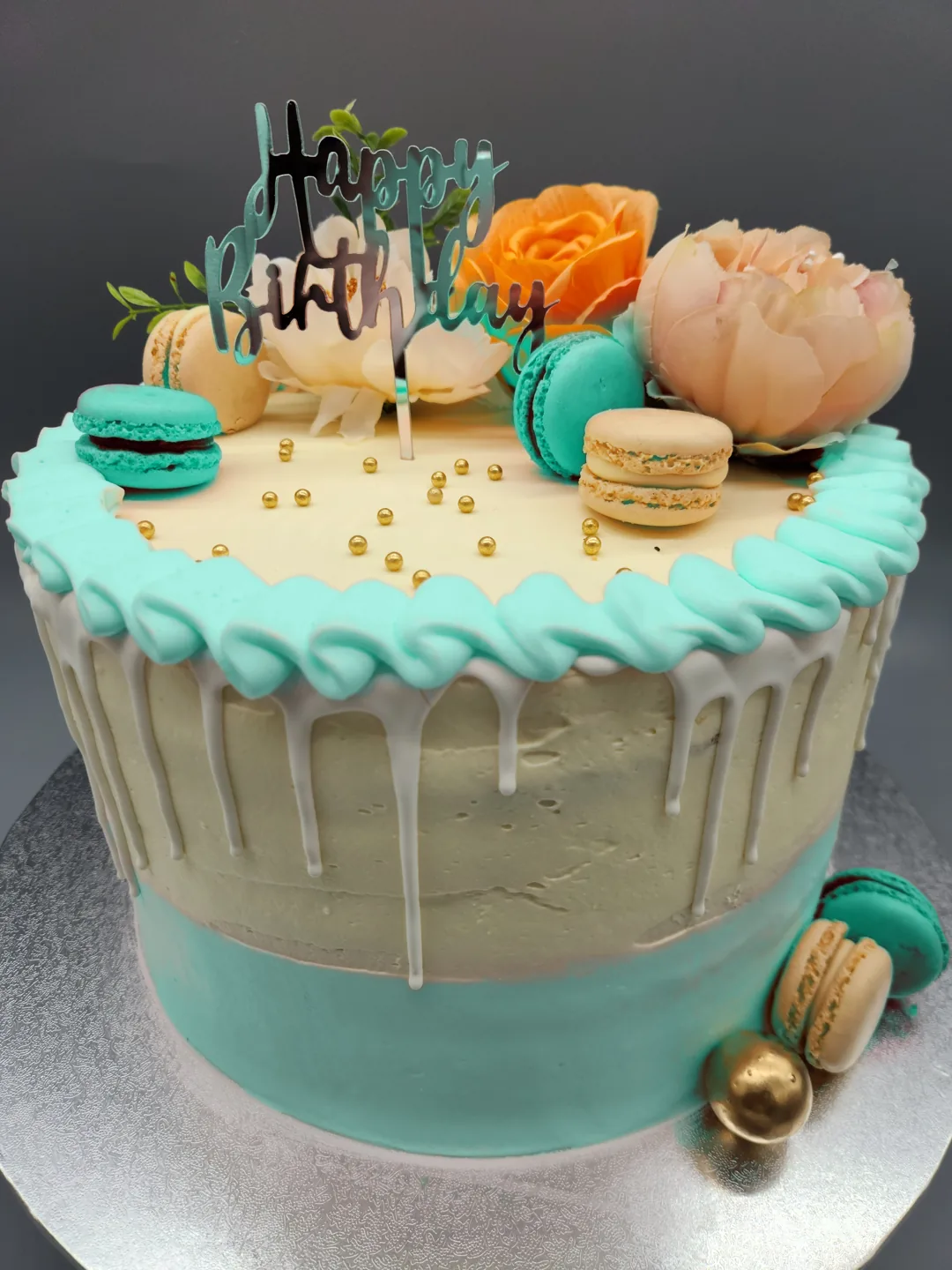 Celebration cake from The Continental Cake Shop