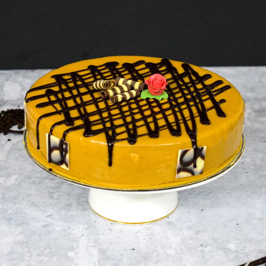 Caramel Mud Cake, moist caramel mud cake