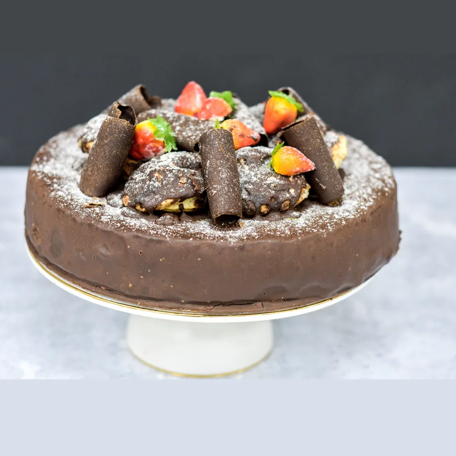 Treasure Cake, our signature Treasure mud cake